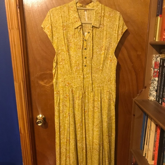 Free People Dresses & Skirts - Free People yellow dress